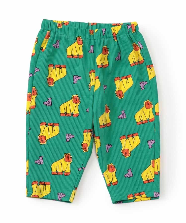 DAISUKI総柄パンツ/ライト  7分丈