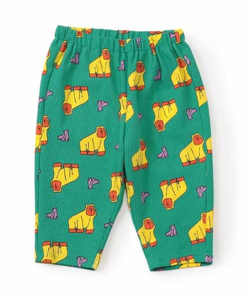 DAISUKI総柄パンツ/ライト  7分丈