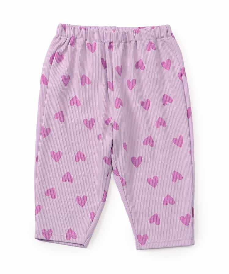 DAISUKI総柄パンツ/ライト  7分丈