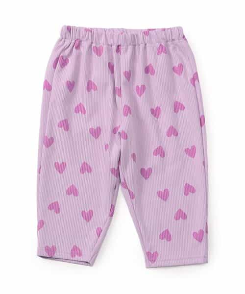 DAISUKI総柄パンツ/ライト  7分丈