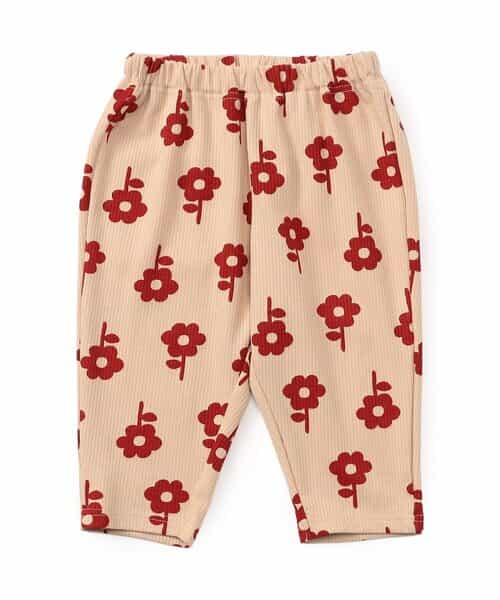 DAISUKI総柄パンツ/ライト  7分丈