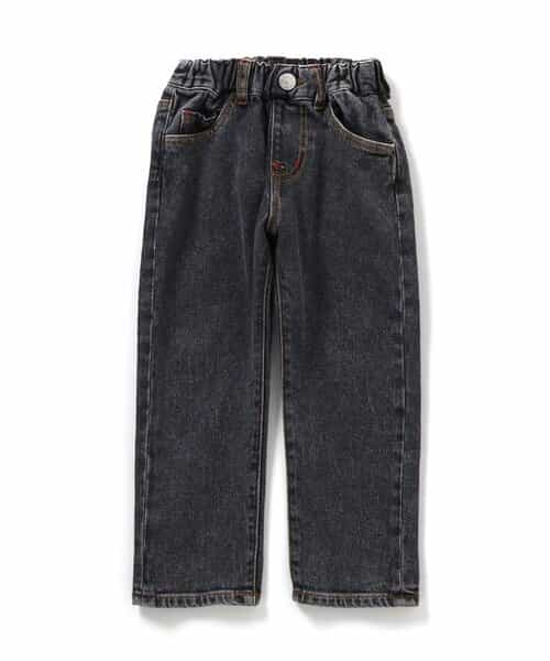 スタンダードストレートデニム  10分丈