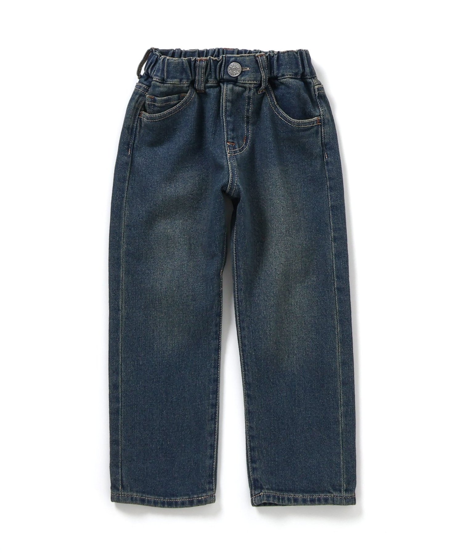 ☆SALE☆WEB限定 ルーズタックデニムパンツ 10分丈（J121986）|BREEZE