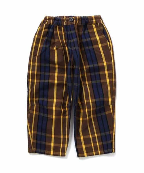 ワイドタックパンツ  10分丈