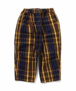 ワイドタックパンツ  10分丈