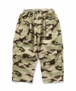 ワイドタックパンツ  10分丈