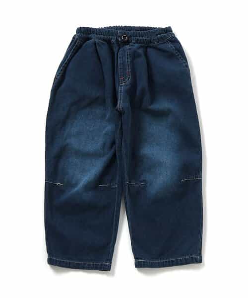 ワイドタックパンツ  10分丈