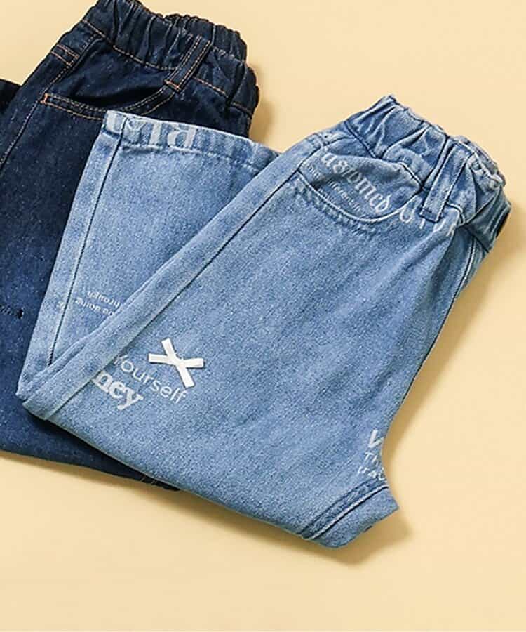 ★SALE★ロゴプリントカービィデニム 10分丈