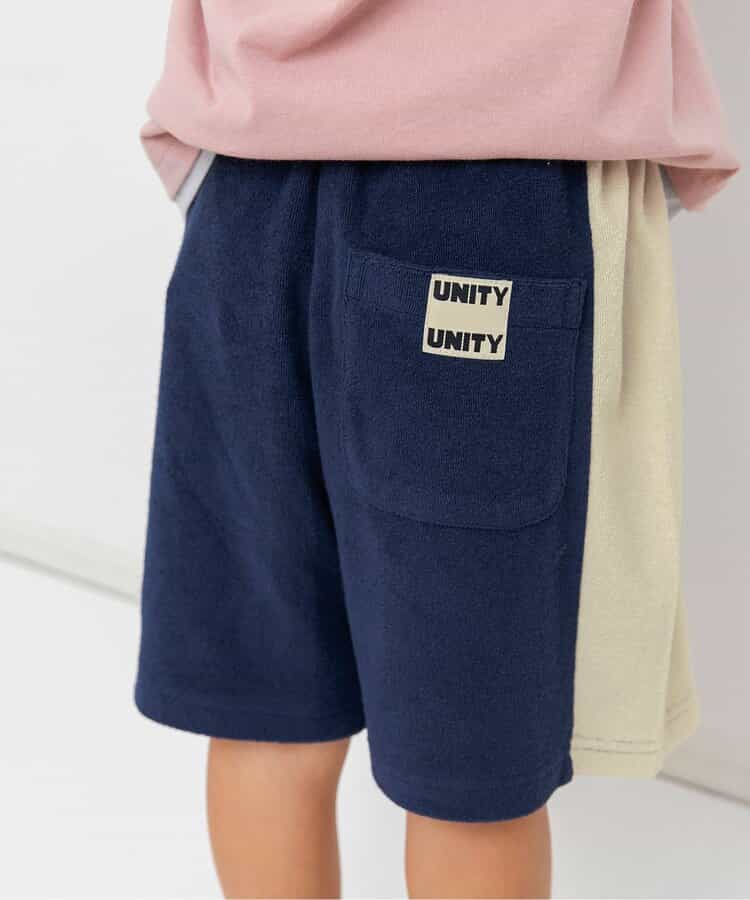 【リンク】サイドラインパイルハーフパンツ（セットアップ可）  5分丈