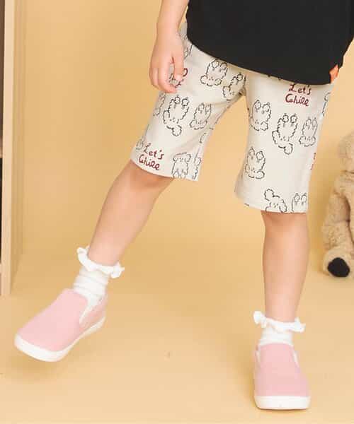 ★【アウトレット】期間限定SALE★WEB限定 DAISUKI ハーフパンツ 5分丈