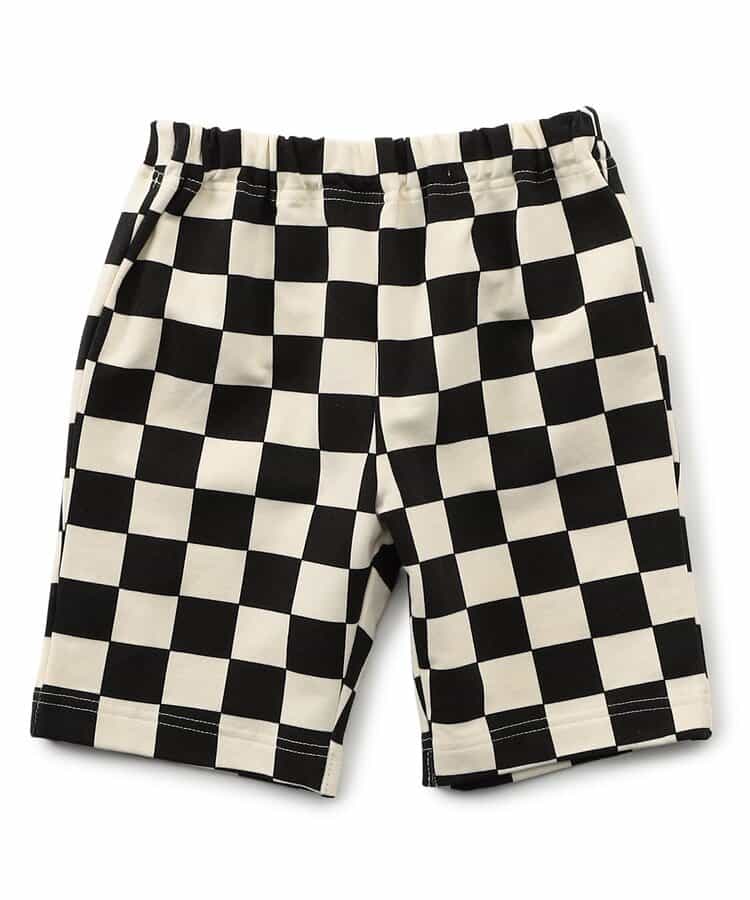 WEB限定  DAISUKI総柄ハーフパンツ  5分丈