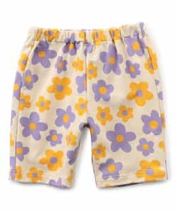 WEB限定  DAISUKI総柄ハーフパンツ  5分丈