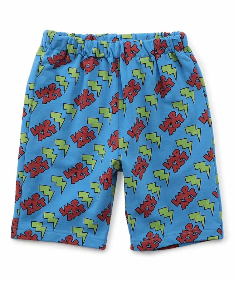 WEB限定  DAISUKI総柄ハーフパンツ  5分丈