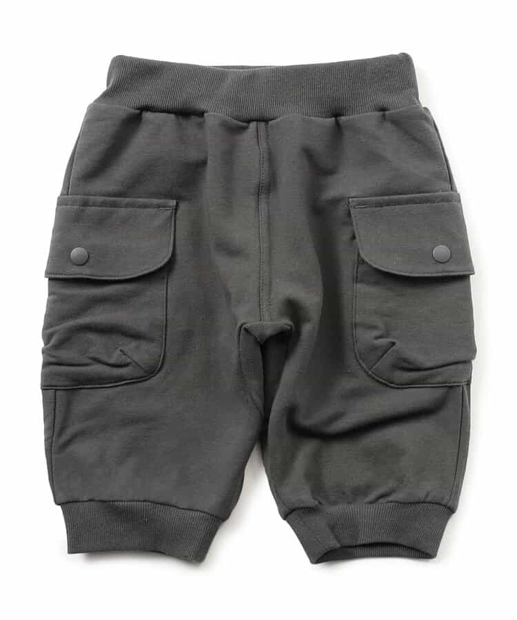 ★SALE★WEB限定 サイドポケットデイリーパンツ  6分丈