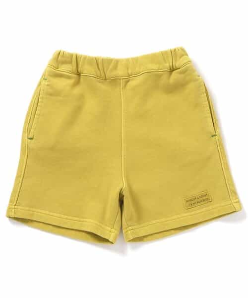 TREASURE YELLOW ハーフパンツ ジローム（GIRAUDM）（キッズ）ジュニア ウーブンハーフパンツ