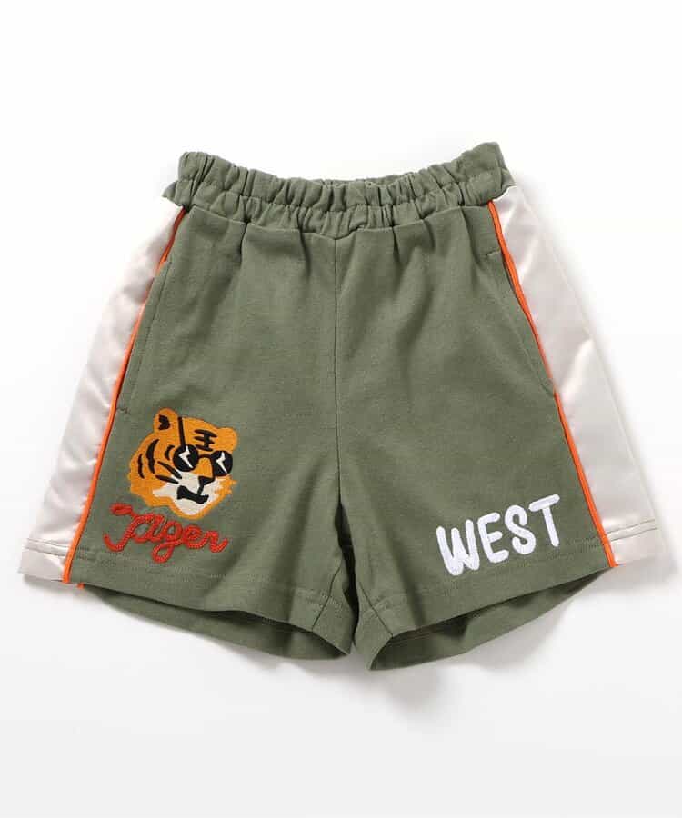 ★SALE★スカジャン風カットパンツ  5分丈