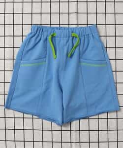 ★SALE★カラバリ切替ポケットカットソーパンツ  4分丈