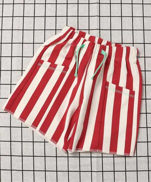 ★SALE★カラバリ切替ポケットカットソーパンツ  4分丈