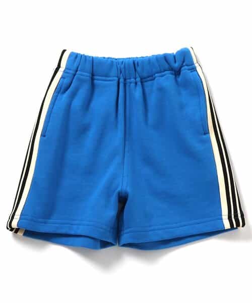 WEB限定  ラインハーフパンツ  4分丈