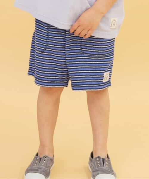 まさ supremeパイル生地ハーフパンツ パイル ネイビー Lサイズ まさ supremeパイル生地ハーフパンツ パイル ネイビー Lサイズ