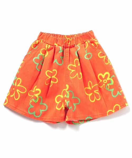 I'm Jelly 総柄加工ハーフパンツ