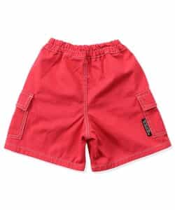 プリーツプリーズ　赤　ハーフパンツ プリーツプリーズ 赤 ハーフパンツ PLEATS PLEASE ISSEY MIYAKE