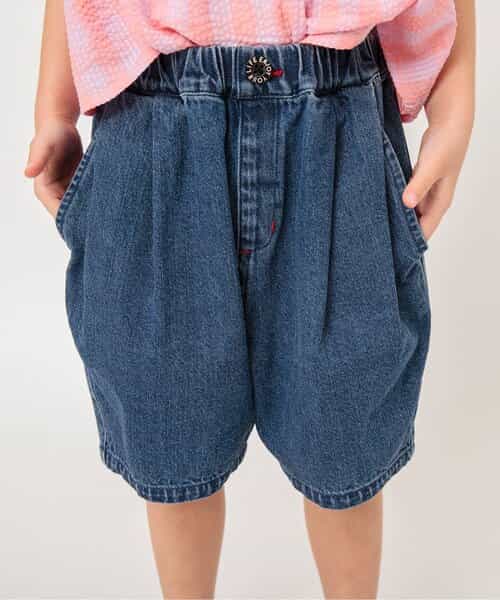 ★SALE★ツータックハーフパンツ  5分丈