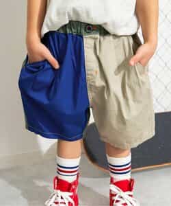 ★SALE★ツータックハーフパンツ  5分丈