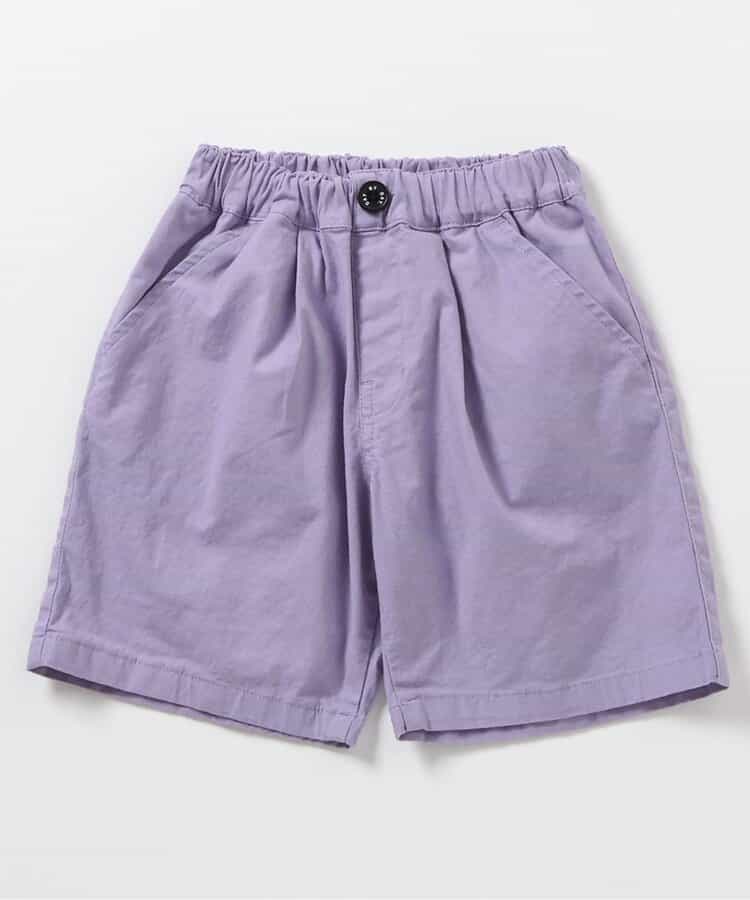 ワンタックハーフパンツ  5分丈