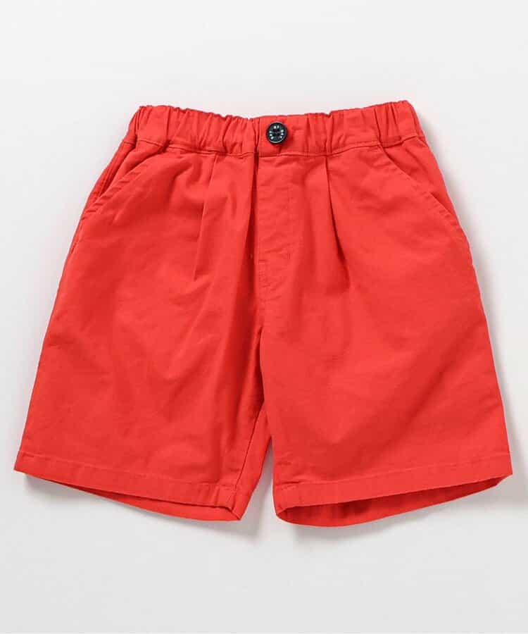 ワンタックハーフパンツ  5分丈