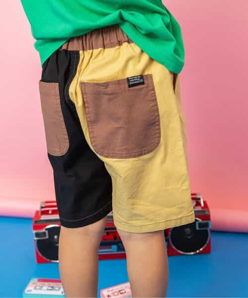 ワンタックハーフパンツ  5分丈