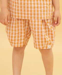 ★SALE★WEB限定 チェックバルーンハーフパンツ