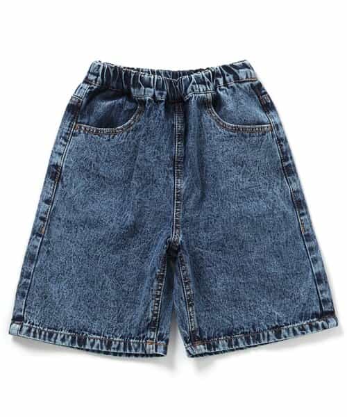 ☆SALE☆ワイドクロップドデニム 6分丈（J223725）|BREEZE