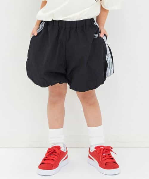 ラインバルーンパンツ  ショート丈