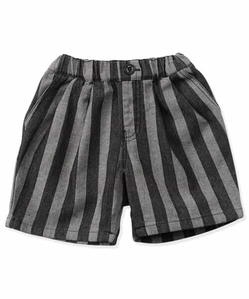 ☆SALE☆WEB限定 ストライプデニムハーフパンツ（J223865