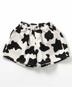 白黒ドット柄ショートパンツ sheller ☆SALE☆アニマル柄ショートパンツ(J223885)|BREEZE(ブリーズ