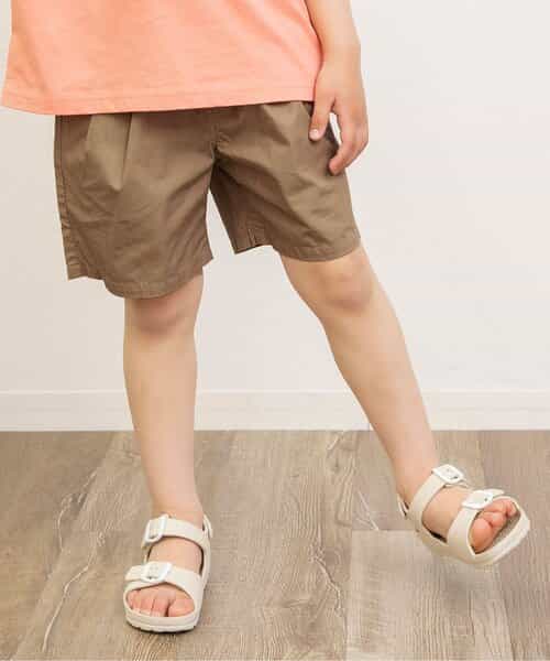 ☆SALE☆WEB限定 タックハーフパンツ 5分丈（J223905）|BREEZE
