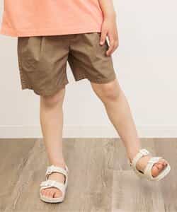 ★SALE★WEB限定 タックハーフパンツ  5分丈