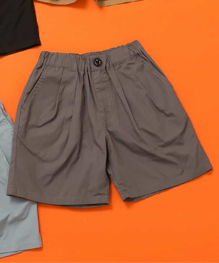 ★SALE★WEB限定 タックハーフパンツ  5分丈