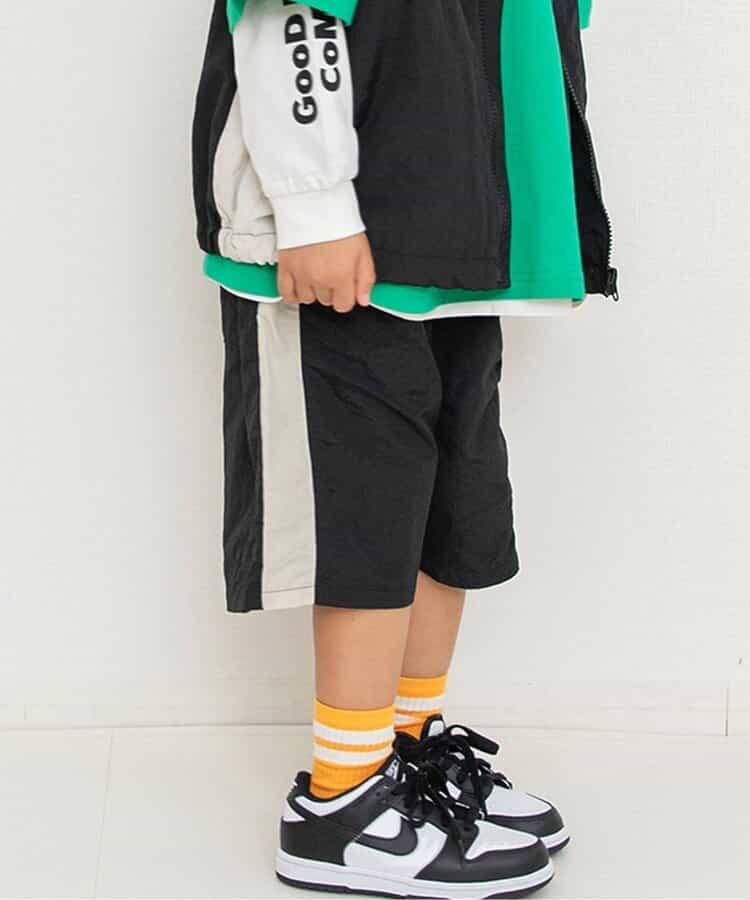 ラインアクティブハーフパンツ(セットアップ可)  6分丈