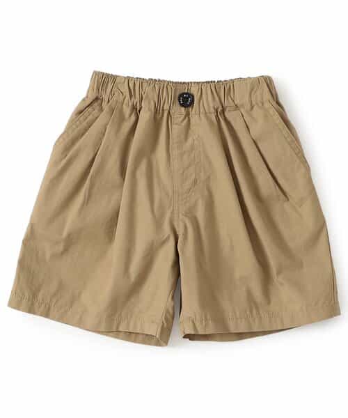 WEB限定  タックハーフパンツ  5分丈