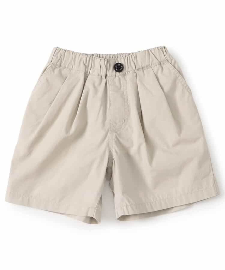 WEB限定  タックハーフパンツ  5分丈