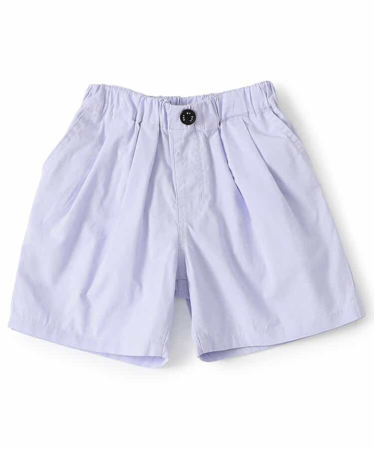 WEB限定  タックハーフパンツ  5分丈