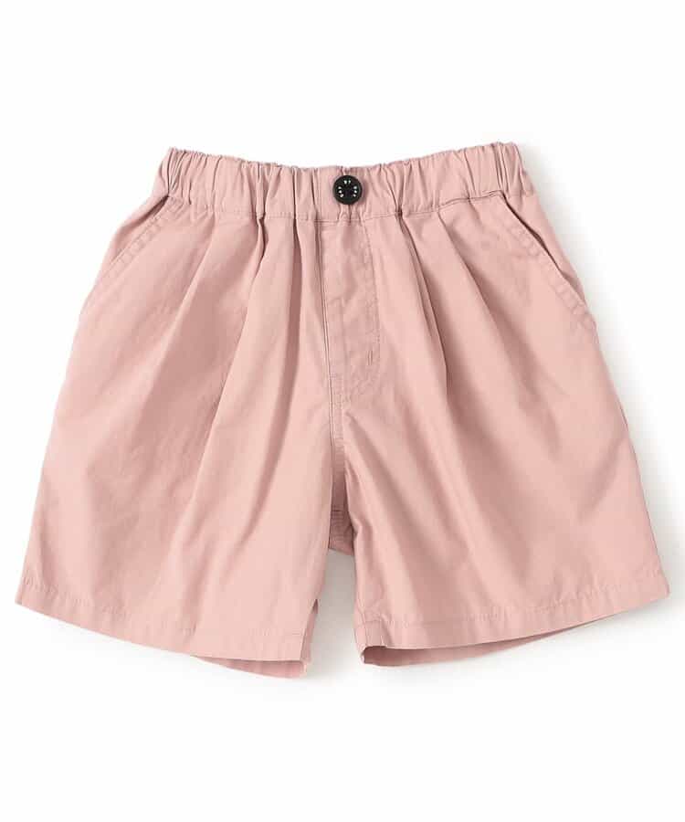 WEB限定  タックハーフパンツ  5分丈