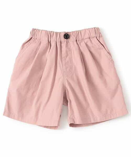 WEB限定  タックハーフパンツ  5分丈