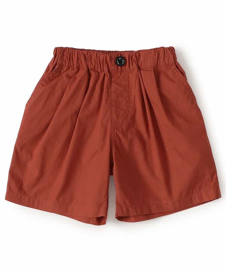 WEB限定  タックハーフパンツ  5分丈