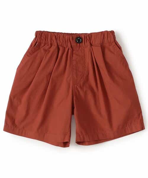 WEB限定  タックハーフパンツ  5分丈