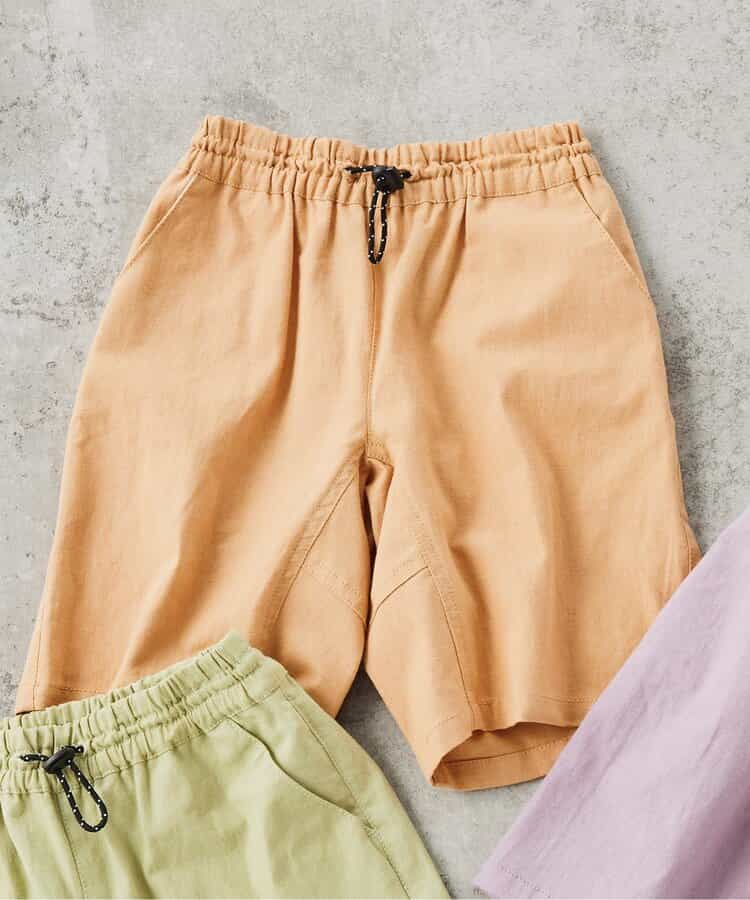★SALE★WEB限定 ウエストコードハーフパンツ  5分丈
