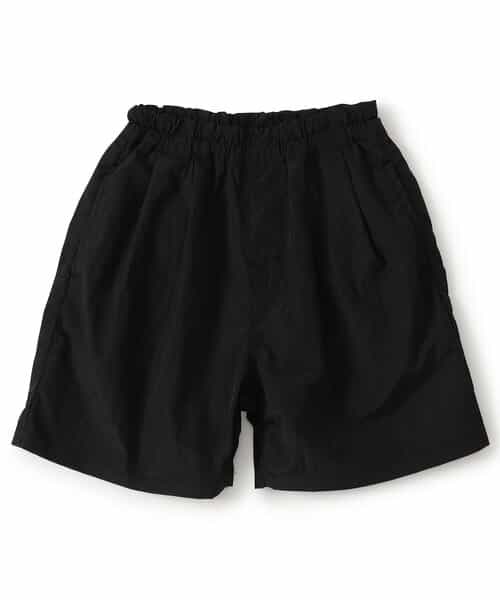 WEB限定  アクティブワイドハーフパンツ  6分丈