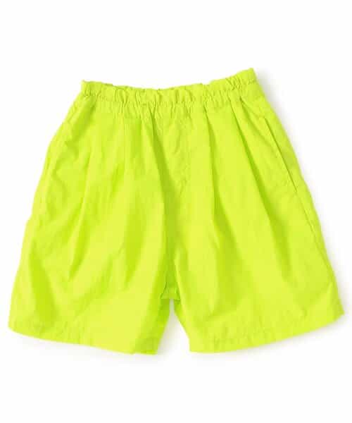 WEB限定  アクティブワイドハーフパンツ  6分丈